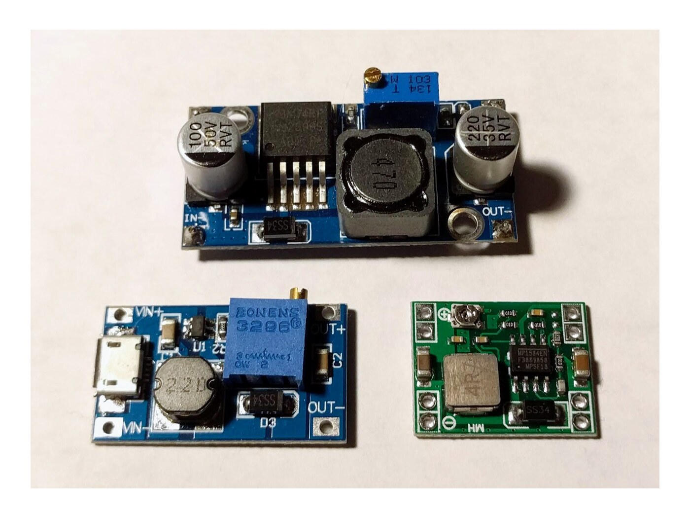 NGY LM2596 Adjustable DC Buck Regulator Pack NGY LM2596 Adjustable DC Buck Regulator Pack